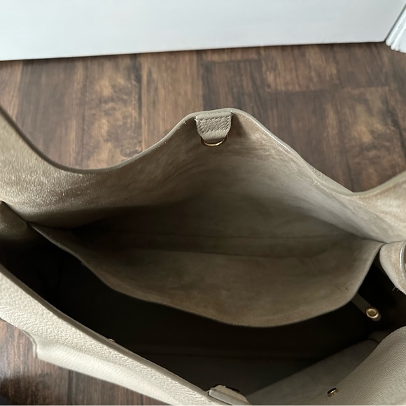 Cuyana double loop satchel - Stone - Picture 4 of 6